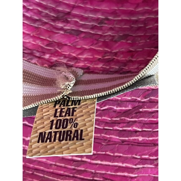 Anthropologie ASN Straw Hat High Crown Preppy Boho Vacay City Summer Sz OS NWT - Picture 12 of 12